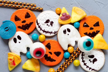 Halloween greeting card