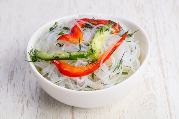 Appetizing bean noodles