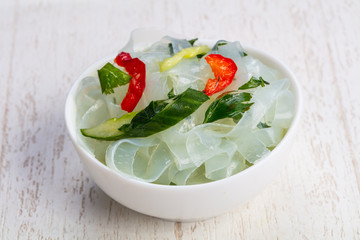 Appetizing bean noodles