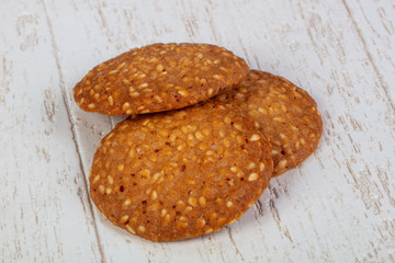 Delicious sesame cookies