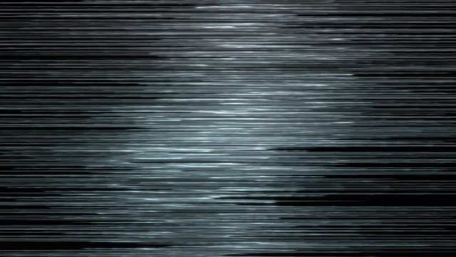 Rolling Noise lines graphic rendered, Lost signal effect
