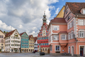 Obraz premium square in Esslingen am Neckar, Germany