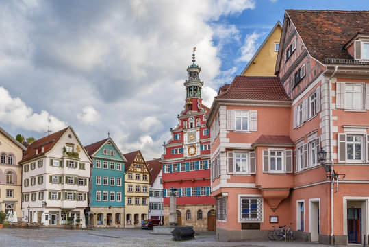 square in Esslingen am Neckar, Germany