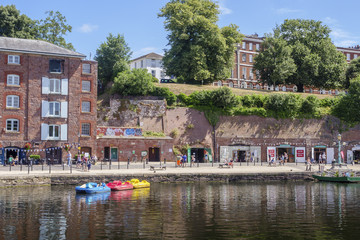  River Exe Exeter Quay Exeter Devon England