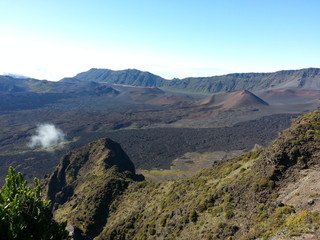 Mountains and clouds