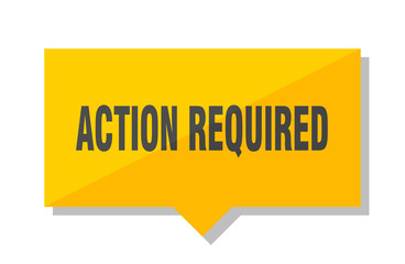 action required price tag
