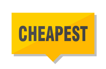 cheapest price tag