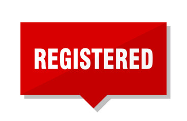 registered red tag