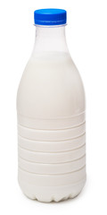 Bottle with milk