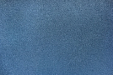 blue material of leather texture surface close up use for background.