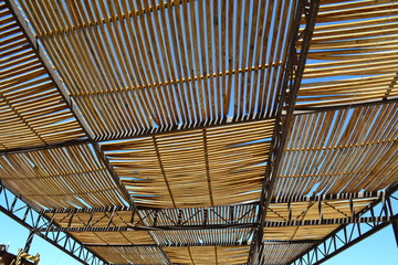 Fototapeta premium Wood roof 2
