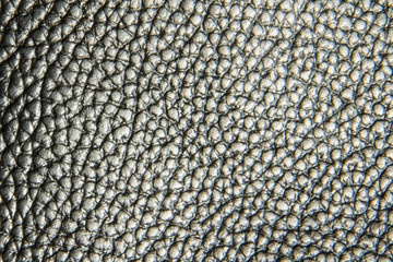 Gray leather texture background, backdrop or texture