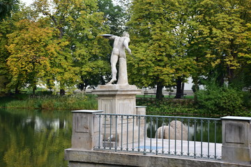 Obraz premium Lazienki park Varsavia