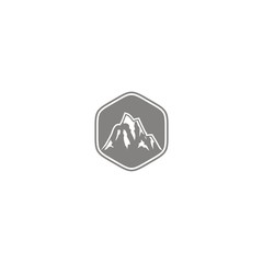 logo mountain abstract