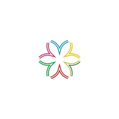 logo flower modern