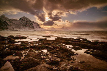 The coastal landscape of Norway