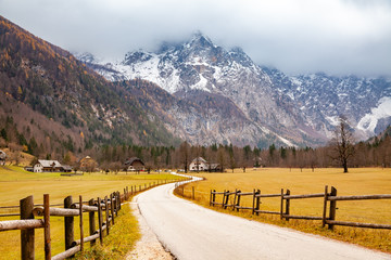 View of Solcava Valley, Slovenia