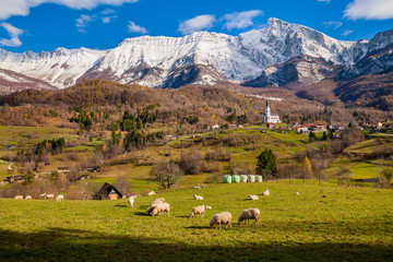Panorama di Serpenizza, Slovenia