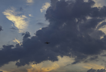 Amazing sunset in Croatia