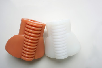 Replacebale surgical tracheas. Anatomy model for simulation classes. Cricothyrotomy training...
