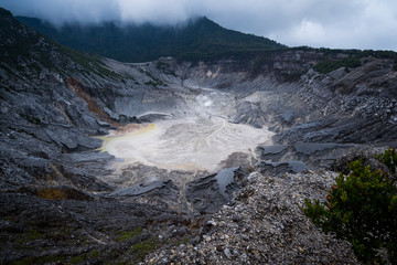 Tankuban Perahu volcanic mountain, Bandung, Indonesia 2