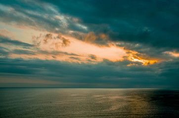 sunset from menorca, Balearic Islands, Spain