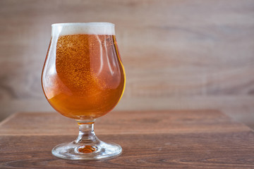 glass of cold beer