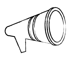 Loudspeaker device isolated sketch