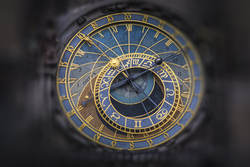 Fototapeta na wymiar Astronomical Clock Orloj in Prague.