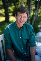 portrait of young man in park