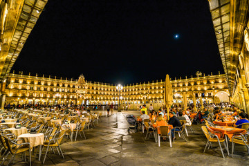 Fototapeta na wymiar Plaza Major - Salamanca - Spain