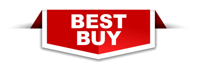 red and white banner best buy