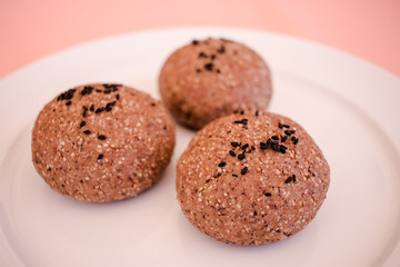 chestnut bread and almonds