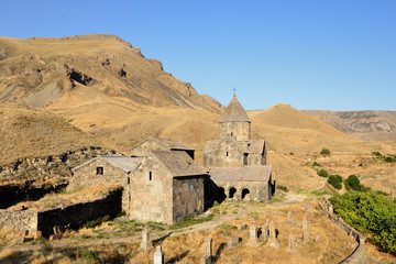 Armenia, Discover Vorotnavank monastery near the Sisian city. - obrazy, fototapety, plakaty