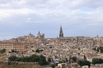 Fototapeta na wymiar Paisaje Ciudad de Toledo 