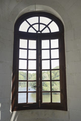 Window in a castle