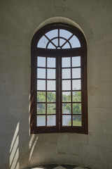 Fototapeta premium Window in a castle