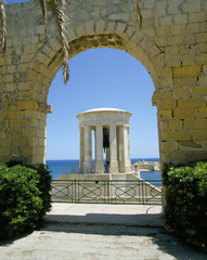 The Siege Bell,Valletta, Malta