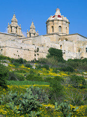 Fototapeta na wymiar Cathedral of St Paul, Media Malta