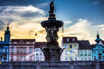 Fototapeta premium Bohemian Budejovice, Czech Republic, Europe 