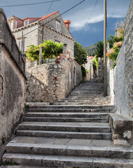 Obraz premium Dubrovnik in Croatia, Old Town