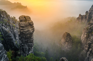 Felsen in der Sächsischen Schweiz © Thomas