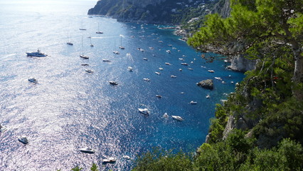 Capri south coast