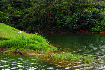 Guatape Lake (El Penol) in Antioquia, Colombia, South America
