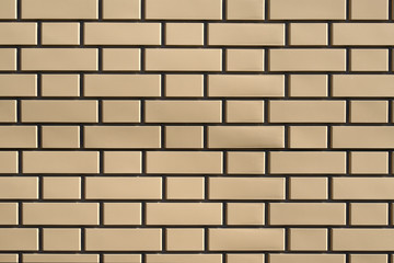 Pattern of an fake artificial brick wall.