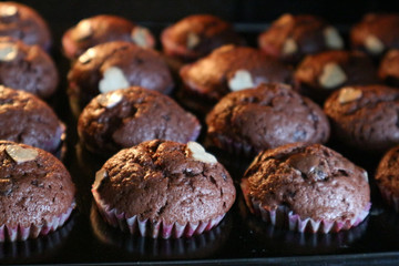 Chocolate muffins