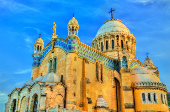 Our Lady of Africa Basilica in Algiers, Algeria