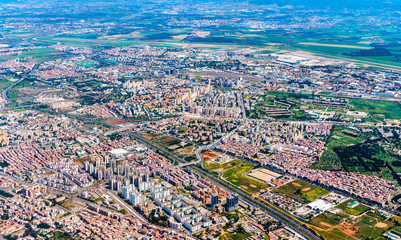 Aerial view of Algiers, the capital of Algeria © Leonid Andronov