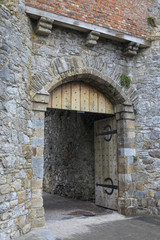 Fototapeta premium Dungarvan Castle in Republic of Ireland