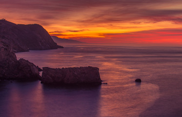 Amaneciendo en la Rijana